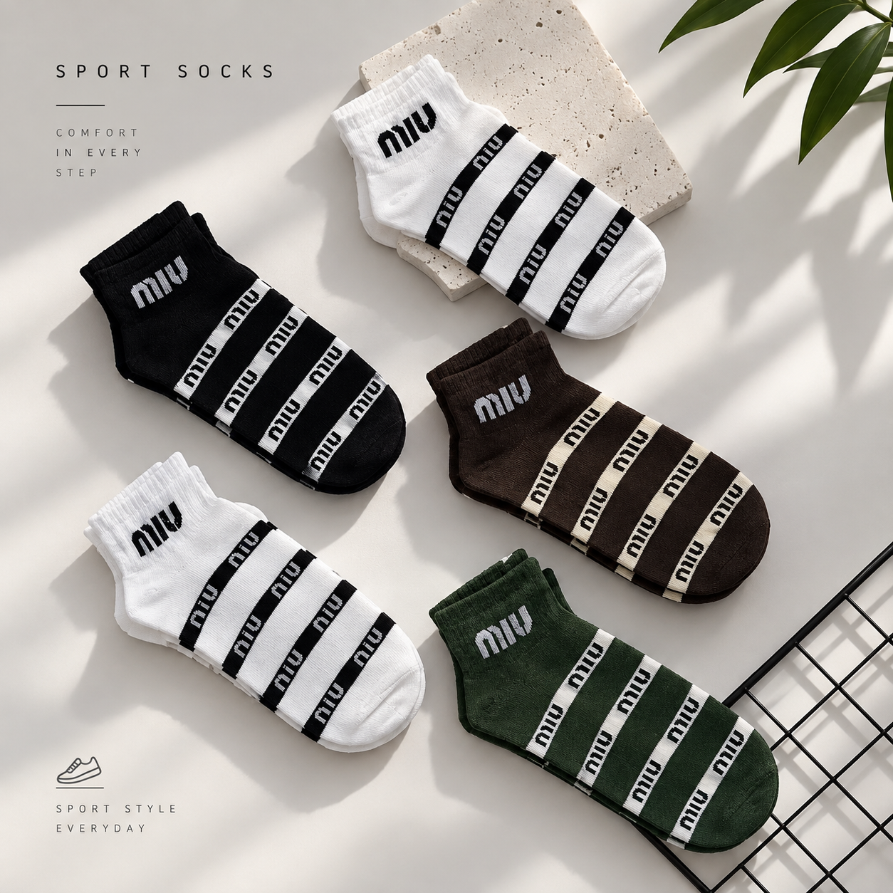 جوراب کش اسپرت پک ۱۰ تایی